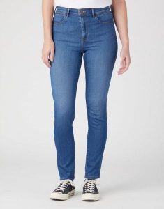 WRANGLER HIGH SKINNY DAMSKIE SPODNIE JEANSOWE JEANSY EUPHORIA W27HCK43J 112328881. Rurki Wrangler, z jeansu. Za 239,99 zł.
