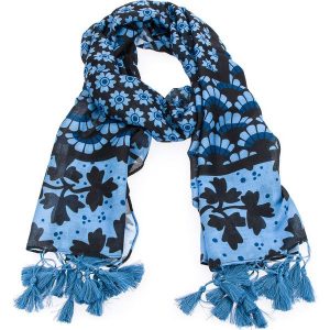 Chusta TWINSET - Sciarpa OS8T2A St. Mix Genziana 02529. Apaszki i chusty marki Twinset. W wyprzedaży za 199,00 zł.