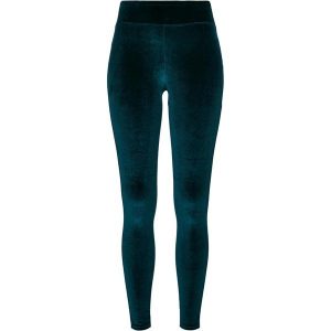 Legginsy Damskie Aksamit Z Wysokimi Stanami. Czarne legginsy Urban Classics, bez wzorów, z podwyższonym stanem. Za 84,99 zł.