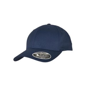 Czapka typu snapback Flexfit. Niebieskie czapki FLEXFIT, bez wzorów. Za 124,50 zł.