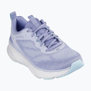 Buty damskie SKECHERS Edgeride Power Flow. Niebieskie buty sportowe Skechers, bez wzorów, bez zapięcia. Za 269,99 zł.