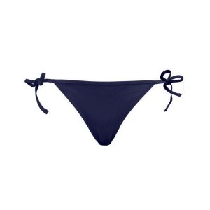 Dół od bikini Dameskie Puma, wiązane po bokach, granatowe. Niebieskie bikini Puma, bez wzorów. Za 61,99 zł.