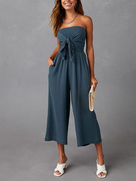 LA Angels Kombinezon w kolorze niebieskim rozmiar: S. Niebieskie kombinezony LA Angels, s, bez wzorów, bez kołnierzyka, bez ramiączek. Za 139,54 zł.