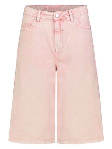 Sublevel Bermudy dżinsowe w kolorze jasnoróżowym rozmiar: M. Różowe szorty Sublevel, z aplikacjami, z bawełny, klasyczne. Za 113,99 zł.