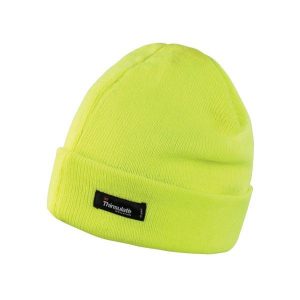 Lekka Termiczna Zimowa Czapka Termoaktywna Unisex (3M 40g). Brązowe czapki RESULT, bez wzorów, sportowe. Za 41,99 zł.