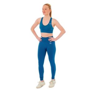 Damski zestaw sportowy Xtreme - legginsy sportowe + top sportowy - Niebieski. Niebieskie legginsy XTREME SOCKSWEAR, bez wzorów, z materiału, z podwyższonym stanem. Za 190,74 zł.