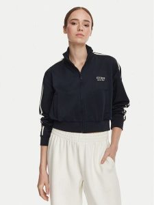 Guess Bluza V6YQ07 K4287 Granatowy Regular Fit. Niebieskie bluzy Guess, m, z aplikacjami, z syntetyku, bez kaptura. Za 390,99 zł.