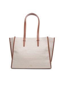 MEXX Torebka MEXX-E-018-05 Brązowy. Brązowe torebki klasyczne Mexx, bez wzorów, z bawełny, bez dodatków. Za 169,99 zł.