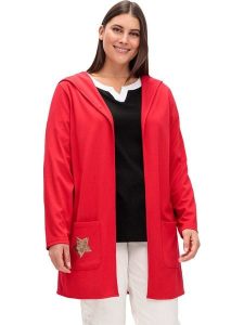 WITT WEIDEN Kardigan w kolorze czerwonym rozmiar: 38. Czerwone kardigany WITT WEIDEN, bez wzorów, bez ramiączek. Za 43,99 zł.