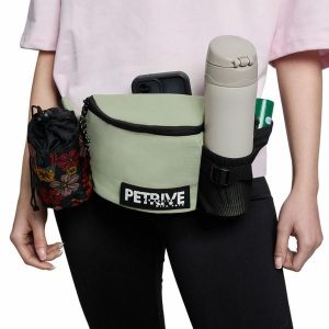 Nerka saszetka treningowa - miękka pianka ESBAG. Zielone nerki i saszetki PETRIVE, bez wzorów, z materiału. Za 149,00 zł.