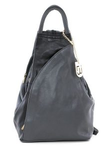 Lucca Baldi Skórzany plecak "Novara" w kolorze szaro-czarnym - 29 x 34 x 13 cm rozmiar: onesize. Czarne plecaki Lucca Baldi. Za 309,95 zł.