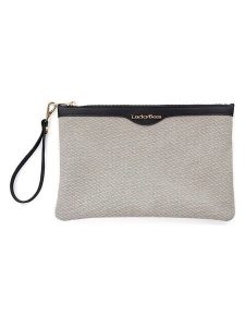 Lucky Bees Kopertówka "Clara" w kolorze czarnym - 29 x 19 x 1 cm rozmiar: onesize. Czarne torebki wieczorowe Lucky Bees, bez wzorów, z materiału, bez dodatków. Za 65,99 zł.