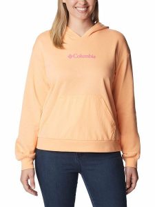 Columbia Bluza "Columbia Logo™ III" w kolorze pomarańczowym rozmiar: L. Pomarańczowe bluzy Columbia, l, bez wzorów, z kapturem. Za 96,60 zł.