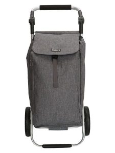 Beagles Wózek w kolorze szarym na zakupy - 32 x 54 x 24 cm rozmiar: onesize. Szare shopper bag Beagles, bez wzorów, z materiału, bez dodatków. Za 217,99 zł.