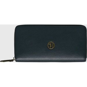 Trussardi Jeans - Portfel. Czarne portfele marki Trussardi Jeans, z jeansu. Za 299,90 zł.