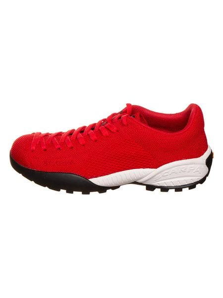 SCARPA Buty trekkingowe "Mojito Bio" w kolorze czerwonym rozmiar: 38,5. Czerwone buty trekkingowe Scarpa, z materiału, bez zapięcia. Za 287,84 zł.