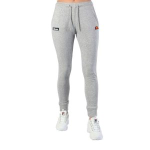 Dresy Ellesse dla kobiet. Szare spodnie dresowe Ellesse, bez wzorów, z bawełny. W wyprzedaży za 150,20 zł.
