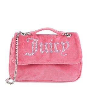 Torebka Juicy Couture. Czerwone torebki klasyczne Juicy Couture, bez wzorów, bez dodatków. Za 279,99 zł.