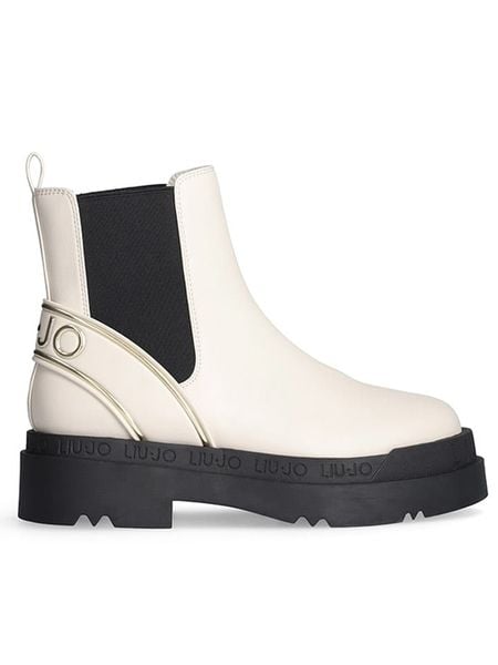 Liu Jo Sztyblety w kolorze kremowym rozmiar: 41. Brązowe botki Liu Jo, bez wzorów, bez zapięcia. Za 311,12 zł.