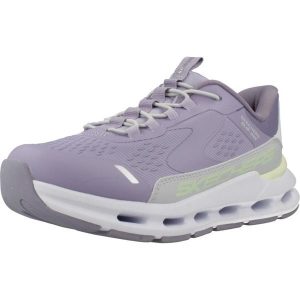 Buty SKECHERS GLIDE STEP VISTA LANE Fioletowy. Fioletowe buty trekkingowe Skechers, z tkaniny, bez zapięcia. Za 279,99 zł.