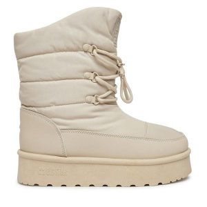 Trzewiki Big Star Shoes. Brązowe botki BIG STAR SHOES, bez wzorów, bez obcasa, na płaskiej podeszwie, bez zapięcia. Za 189,99 zł.