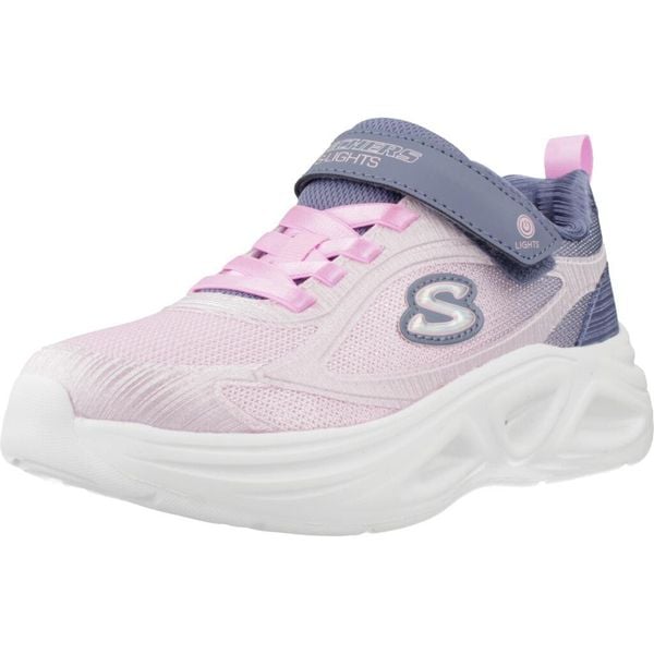 Buty SKECHERS SOLA GLOW 2.0 Rose. Czerwone buty trekkingowe Skechers, z tkaniny, bez zapięcia. Za 216,99 zł.