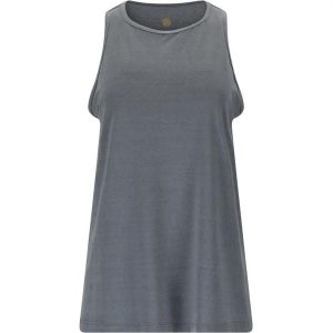Damski tank top Athlecia Mota. Szare topy Athlecia, bez wzorów, sportowe, bez kołnierzyka, bez ramiączek. Za 175,50 zł.