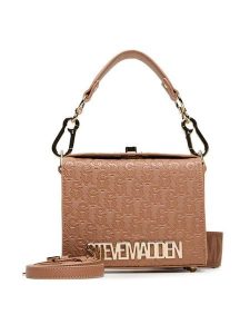 Steve Madden Torebka Bnoya-E SM13001639 Beżowy. Brązowe torebki klasyczne Steve Madden, bez wzorów, ze skóry, bez dodatków. Za 419,99 zł.