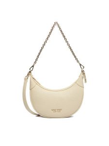 Nine West Torebka CEO-Zerna-KY258 Écru. Torebki klasyczne Nine West, bez wzorów, z materiału, bez dodatków. Za 179,99 zł.