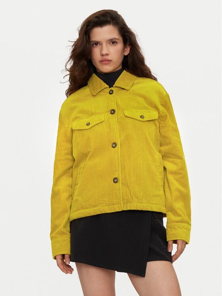 United Colors Of Benetton Kurtka przejściowa 2HKTDN06O Żółty Regular Fit. Żółte kurtki United Colors of Benetton, m, bez wzorów, z bawełny, bez kaptura. Za 259,99 zł.