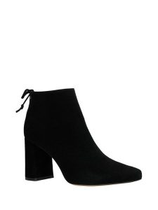 Wojas Skórzane botki w kolorze czarnym rozmiar: 39. Czarne botki Wojas, bez wzorów, ze skóry, bez obcasa, bez zapięcia. Za 390,45 zł.