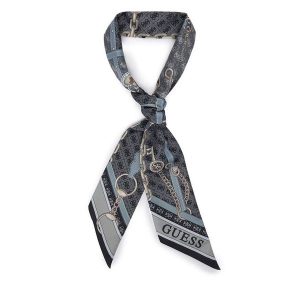 Apaszka Guess. Szare apaszki i chusty Guess, z aplikacjami. Za 114,99 zł.
