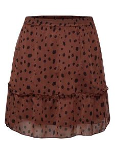 SAINT TROPEZ Spódnica "Valerie" w kolorze brązowym rozmiar: L. Brązowe spódnice Saint Tropez, l, bez wzorów, midi. Za 122,96 zł.