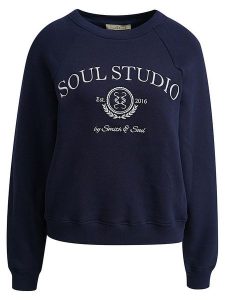 Smith & Soul Bluza w kolorze granatowym rozmiar: M. Niebieskie bluzy Smith & Soul, m, bez wzorów, bez kaptura. Za 173,99 zł.