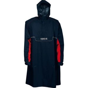 Wodoodporne poncho Pro-X Elements Bern Rad Mit Ärmeln. Niebieskie kurtki PRO-X ELEMENTS, bez wzorów, bez kaptura. Za 417,00 zł.