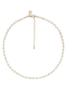 U.S. Polo Assn. Pozłacany naszyjnik z kamieniami ozdobnymi - dł. 37 cm rozmiar: onesize. Żółte naszyjniki U.S. Polo Assn., metalowe. Za 173,99 zł.