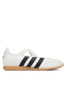 Adidas Baleriny Barreda Mary Jane Shoes Junior JP6736 Biały. Białe balerinki ADIDAS, bez wzorów, ze skóry, bez obcasa, bez zapięcia. Za 219,99 zł.