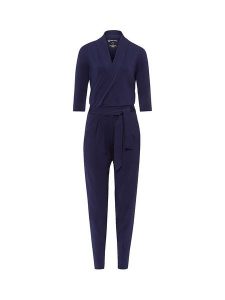 Les Lunes Kombinezon "Paul" w kolorze granatowym rozmiar: S. Niebieskie kombinezony Les Lunes, s, bez wzorów, z tkaniny, bez kołnierzyka, bez ramiączek. Za 260,99 zł.