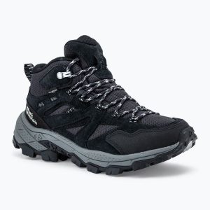 Buty trekkingowe damskie Jack Wolfskin Vojo Tour Texapore Mid. Czarne buty trekkingowe Jack Wolfskin, bez zapięcia. Za 469,99 zł.