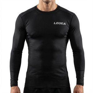 Koszulka Damska Biegowa Body 3 Czarna. Czarne koszule nocne LEGEA, bez wzorów, z elastanu, bez ramiączek. W wyprzedaży za 60,00 zł.