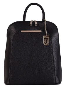 Lucca Baldi Skórzany plecak "Cervia" w kolorze czarnym - 33 x 35 x 12 cm rozmiar: onesize. Czarne plecaki Lucca Baldi. Za 370,71 zł.