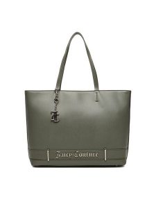 Juicy Couture Torebka CEO-BEJXT8840WVP Szary. Szare shopper bag Juicy Couture, bez wzorów, z materiału, bez dodatków. Za 369,99 zł.