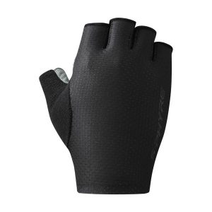 Rękawice z krótkimi palcami S-PHYRE LEGGERA, czarne. Czarne rękawiczki Shimano, bez wzorów, z materiału. Za 247,00 zł.