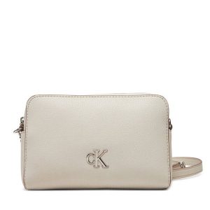 Torebka Calvin Klein Jeans. Listonoszki Calvin Klein Jeans, bez wzorów, z jeansu, bez dodatków. Za 239,99 zł.