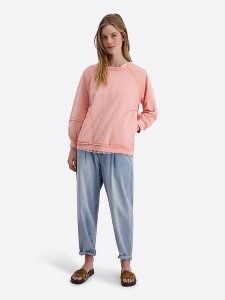 Timezone Bluza w kolorze jasnoróżowym rozmiar: M. Różowe bluzy Timezone, m, bez wzorów, z bawełny, bez kaptura. Za 148,96 zł.