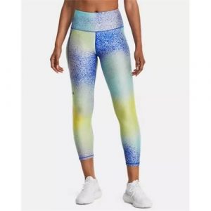 Legginsy treningowe damskie Under Armour 1365338014. Niebieskie legginsy Under Armour, bez wzorów, z dresówki. Za 339,00 zł.