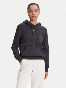 Nike Bluza HF6839 Czarny Relaxed Fit. Czarne bluzy Nike, xl, bez wzorów, z bawełny, bez kaptura. Za 279,99 zł.