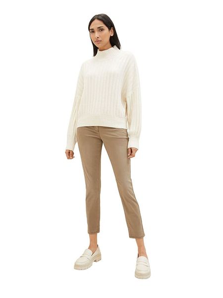 Tom Tailor Dżinsy - Tapered fit - w kolorze beżowym rozmiar: 38/L28. Brązowe jeansy Tom Tailor, bez wzorów, z bawełny. Za 101,95 zł.