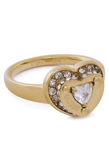 Guess Pierścionek JUBR05 552JW Złoty. Żółte pierścionki Guess, metalowe. Za 199,00 zł.