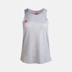 Techniczny top GENOVA, oddychający i szybkoschnący. Czerwone topy Izas, l, bez wzorów, casualowe, bez kołnierzyka, bez ramiączek. Za 160,83 zł.